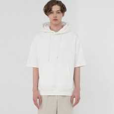 후디드 씨오큐 SHORT SLEEVE SWEAT HOODED TOP