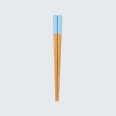 야마치쿠 아동용 강코 대나무 젓가락 16cm, 스카이블루, 단품, 1개
