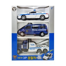01 Eye Friends 新警車 3 件套, 混合顏色