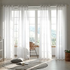 아일렛쉬폰커튼