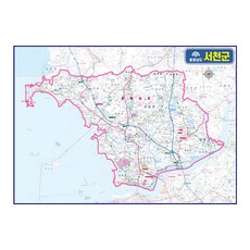 충청남도지도