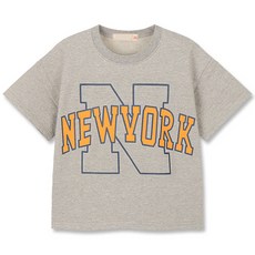 유엔아이 아동용 데이데이 뉴욕 박시핏 반팔 티셔츠 UNI213