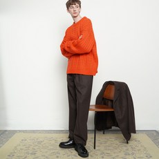 ABON 남성용 M66 mac wool suit setup pants