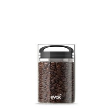 프리파라 EVAK 커피 컴팩 유리 진공 밀폐용기 미디엄 709ml, 혼합색상, 1개
