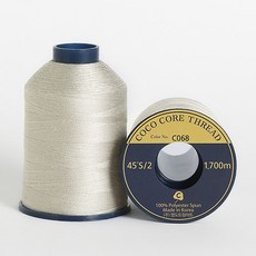 COTTONVILL 高級縫紉機線, 45'S/2 色號 C068, 1700公尺 2入, 100% 聚酯纖維, 2捲