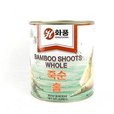 화풍 죽순홀 통조림, 2.84kg, 1개