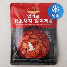 대식가 일키로 햄소시지 김치찌개 (냉동), 1kg, 1개