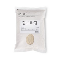 바른곡물 찰보리쌀, 2kg, 1개