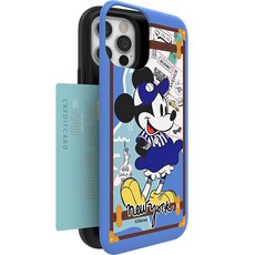 디즈니 렛츠 트래블 자석카드 휴대폰 케이스