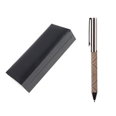 꼼꼬미 스네이크 패턴 펜 1.0mm, 다이아(볼펜), 단일색상(케이스), 1세트