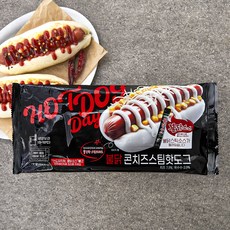 불닭 콘치즈스팀 핫도그, 186g, 1개