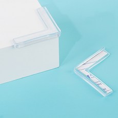 네츄럴파크 유아용 슬림 롱 코너 보호대, 투명, 20개