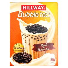 Hillway皇家珍珠奶茶固體茶 22g*5入+泡泡 30g*5入組, 1組