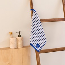 Modern House Etoffe條紋擦手毛巾 34*34cm 65g, 1個