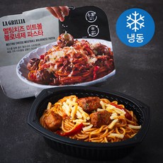 라그릴리아 멜팅치즈 미트볼 볼로네제 파스타 (냉동), 365g, 1개