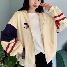 민성컴퍼니 임산부 야구 후드 집업