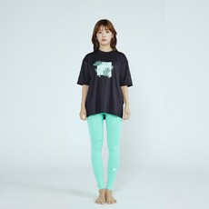 솔레일 여성용 Y존 프리 프레셔 하이웨스트 워터레깅스