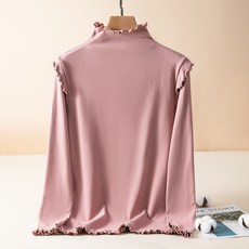 스타 프릴 기모 임부 목티셔츠