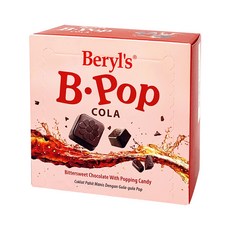 Beryl's 跳跳糖苦甜巧克力 可樂味 50g, 1盒
