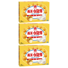 義美 小泡芙 牛奶, 171g, 3盒
