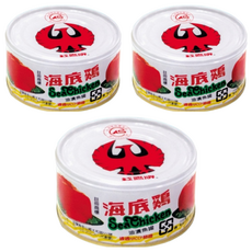 紅鷹牌 油漬海底雞, 不含防腐劑及化學色素 料理好幫手, 170g, 3罐