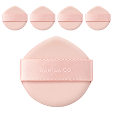 BANILA CO Covericious 氣墊粉撲 Set, 5個入 吸水材質 滴型設計, #8809560227528, 5個