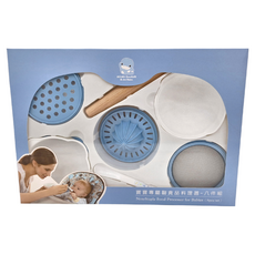 KU.KU Duckbill 酷咕鴨 副食品料理器8件組, 研磨器 + 榨汁器 + 搗物器 + 濾網 + 餐碗 + 搗碎棒 + 幼兒匙, 1組