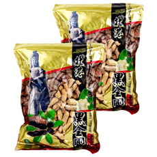 北港鎮農會 黑金剛落花生, 風味獨特，品質卓越，富含花青素和氨基酸，適合各種飲食需求，送禮也相宜, 500g, 2包