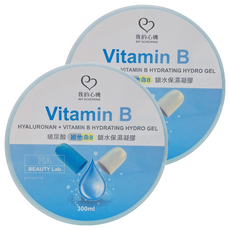 MY SCHEMING 我的心機 玻尿酸+維他命B鎖水保濕凝膠 HYALURONAN + VITAMIN B HYDRATING HYDRO GEL, 2罐