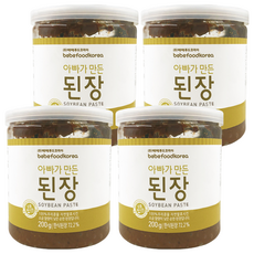 bebefood 寶寶福德 韓式大醬, 200g, 韓國產, 4罐