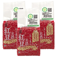 美濃農會 美濃紅豆 500克/包 台灣產, 500g, 3包