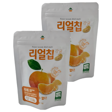 Ssalgwaja 米餅村 無添加寶寶水果脆片, 100%水果製成, 10g, 2包, 柑橘