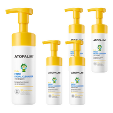 ATOPALM 愛多康 兒童清爽洗顏慕斯, 強化肌膚防護 弱酸性, 150ml, 5瓶