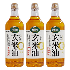 維義 玄米油, 日本中小學營養午餐指定用油, 1000ml, 1L, 3瓶