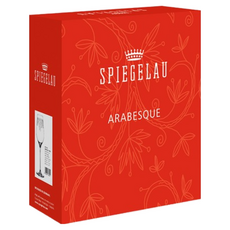 SPIEGELAU Arabesque 雕花白酒杯 2個套裝, 500ml, 1盒