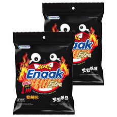 GEMEZ Enaak 韓式小雞麵 勁辣味，香脆可口，辣味十足, 84g, 2袋
