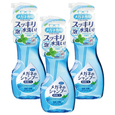 SOFT99 泡沫眼鏡清洗液, 藍色, 3瓶