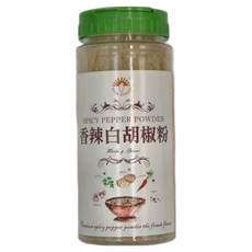 新光洋菜 香辣白胡椒粉 全素 250公克, 250g, 1罐