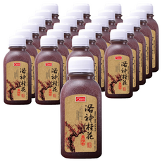 康健生機 洛神桂花烏梅飲，天然食材熬煮，350ml, 24瓶