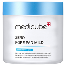medicube 潔柔毛孔爽膚棉 溫和版，70片，敏感肌適用, 155g, 1罐