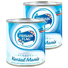 FRISIAN FLAG 原味煉乳, 370g, 2罐