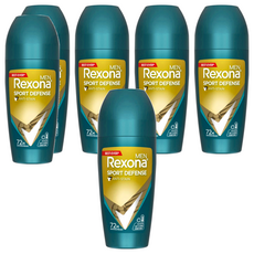 Rexona 蕊娜 男士制汗爽身香體露 運動乾爽, 45ml, 6瓶