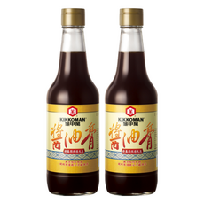 KIKKOMAN 龜甲萬 醬油膏，非基因改造大豆釀造，無添加焦糖色素、味精和防腐劑, 490ml, 2瓶