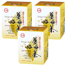台糖 薑母茶, 選用上等老薑原汁, 即溶, 7 OZ (200g), 20g, 10包, 3盒