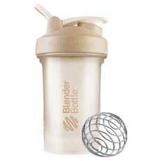 Blender Bottle Classic V2經典第二代防漏搖搖杯 20oz/600ml, 奶茶色, 600ml, 1個
