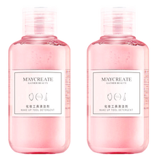 MAYCREATE 化妝工具清潔劑, 160g, 溫和配方, 快速清潔, 157ml, 2組