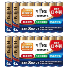 富士通 Premium S 4號 AAA 鹼性電池, 16顆, 1組