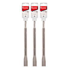 Makita 牧田 SDS扁鑿, 主要成分:鐵, 包裝數:1支, 3支