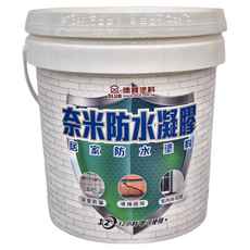 DLUB 德寶塗料 奈米防水凝膠, 居家防水塗料, 填縫膠, 室內外可用, 1桶