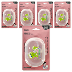 DOOBY 大眼蛙 口腔吸鼻器套裝，附專用收納盒, D-5485, 5組